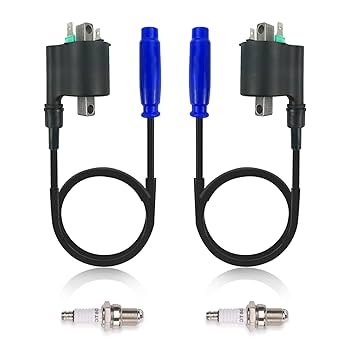 Amazon.com: 2pcs Ignition Coil Spark Plug For Kawasaki Brute